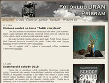 Tablet Screenshot of fotokluburan.cz